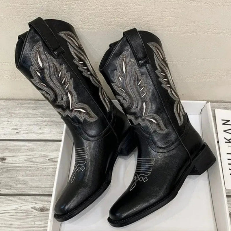 Bota Texana Feminina Preta
