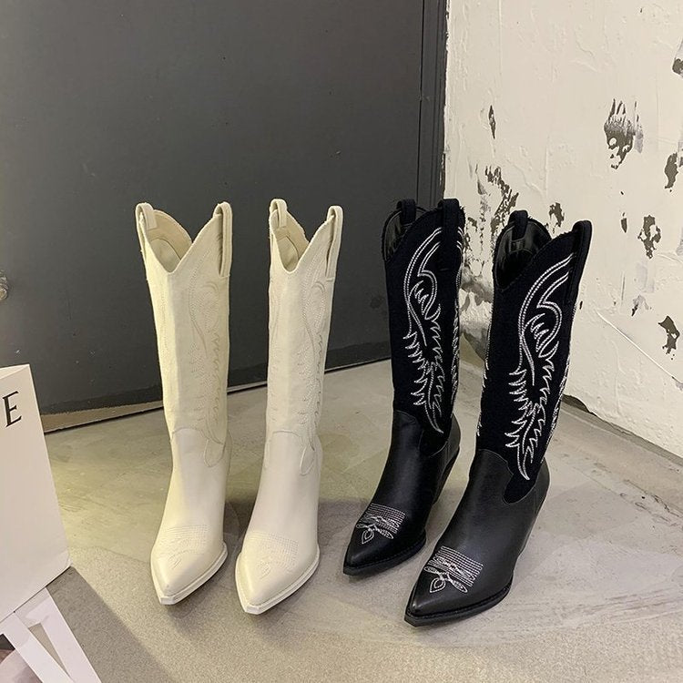 Bota Texana Feminina Buk Paris
