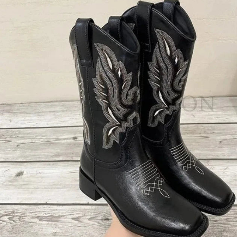 Bota Texana Feminina Buk Paris