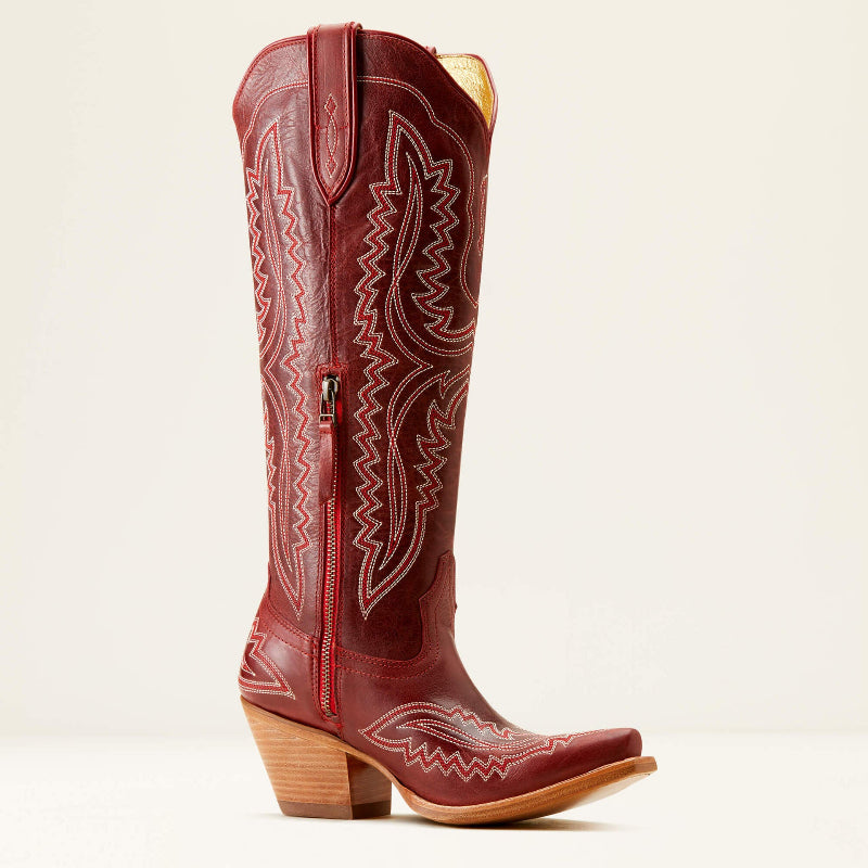 Botas Texanas Femininas Aurora Vinho