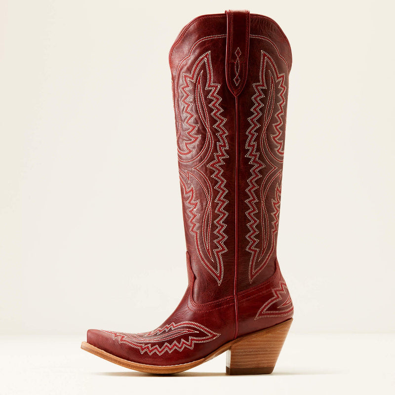 Botas Texanas Femininas Aurora Vinho