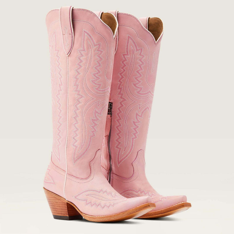 Botas Texanas Femininas Rosa Aurora