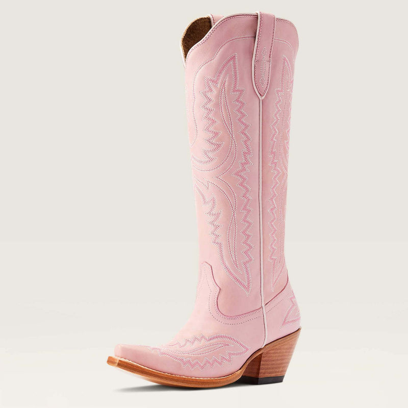 Botas Texanas Femininas Rosa Aurora