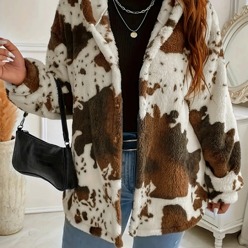 Casaco Feminino Cow Print