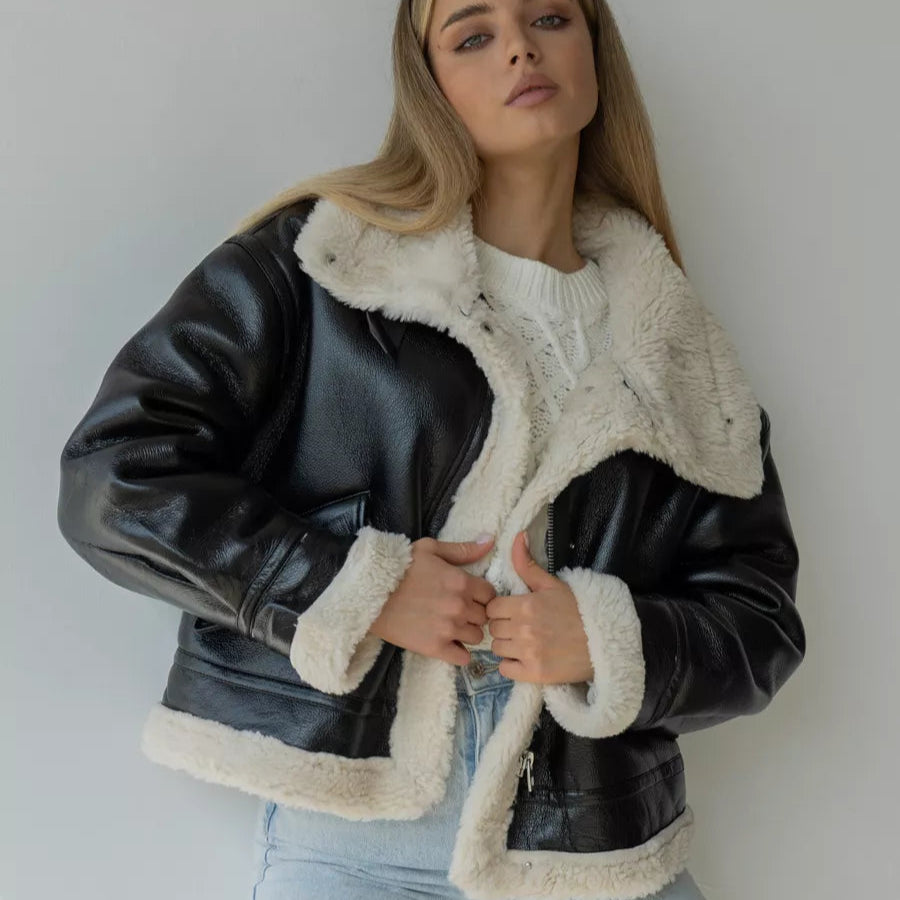 Casaco Feminino De Inverno Preto