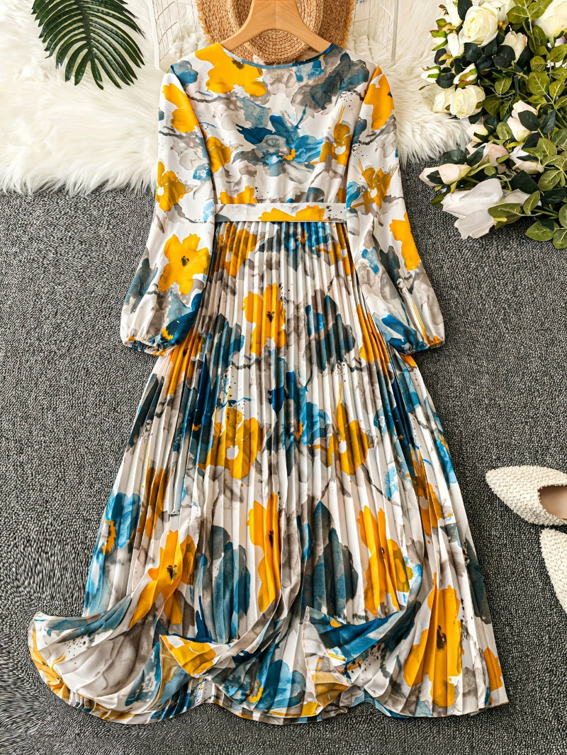 Vestido Midi Elegante Pluz Size