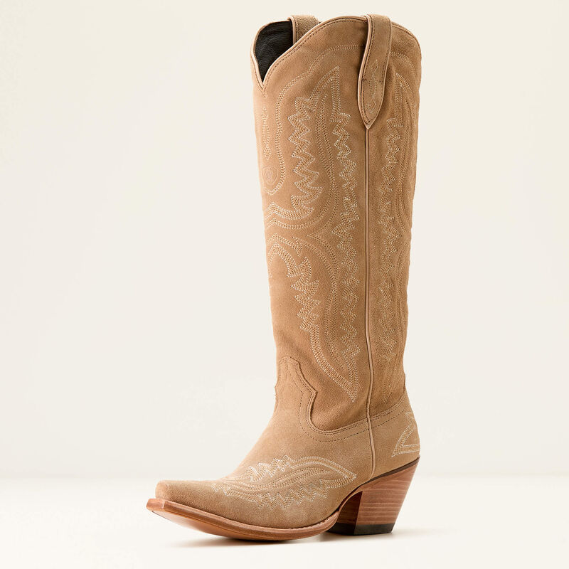 Botas Texanas Femininas Aurora Caqui