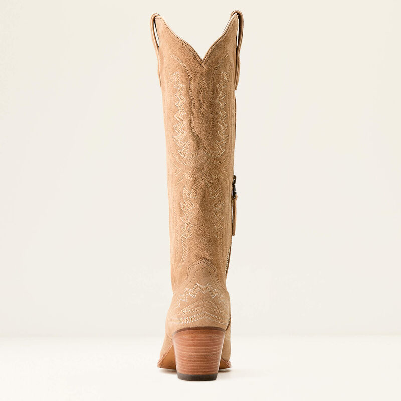 Botas Texanas Femininas Aurora Caqui