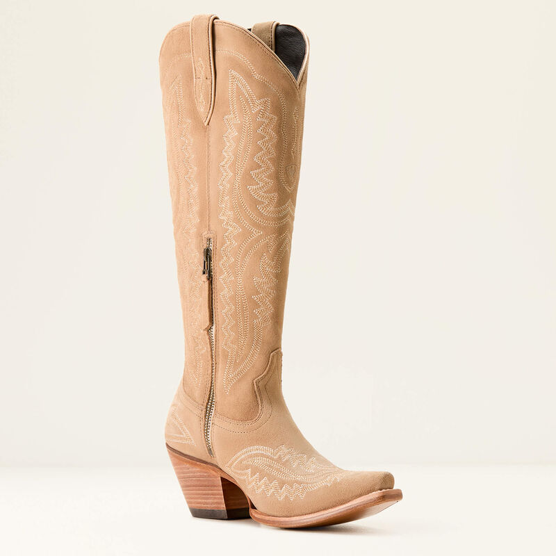 Botas Texanas Femininas Aurora Caqui