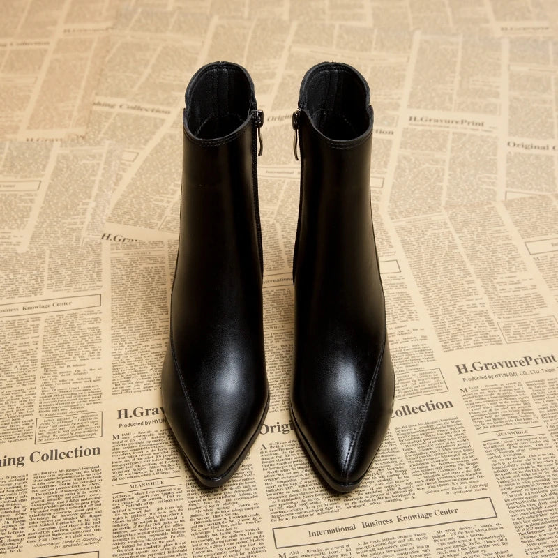Bota Feminina Couro Josy