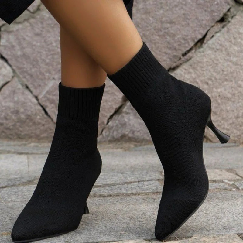 Bota Feminina Preta Dehli