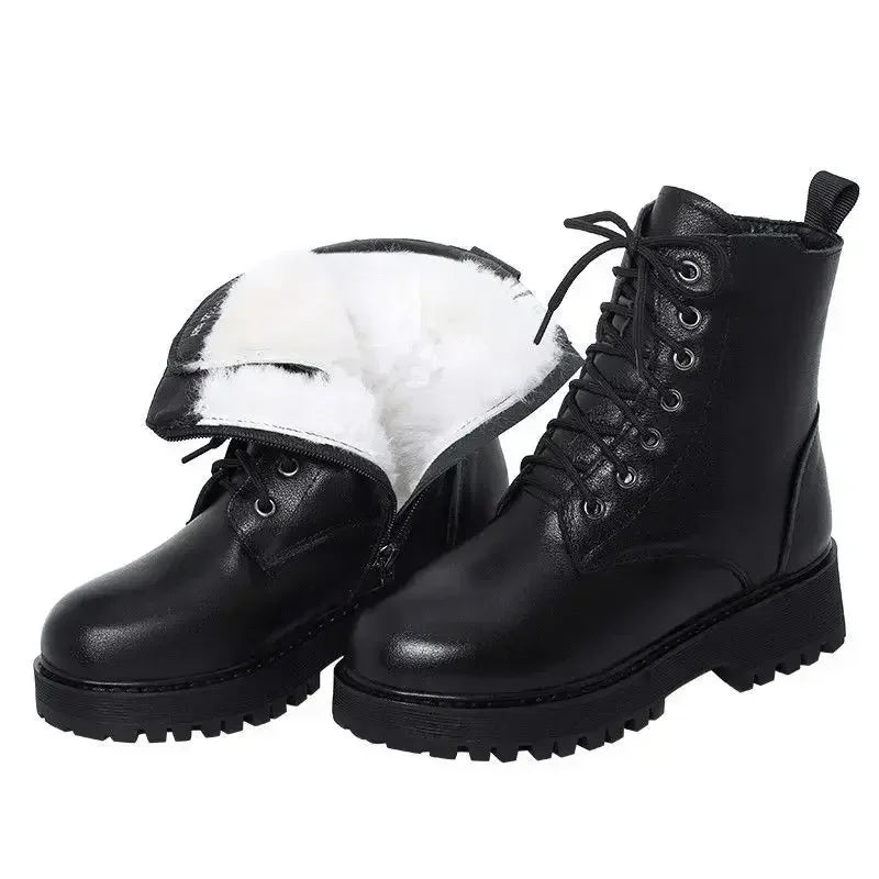 Bota de Couro Feminina 