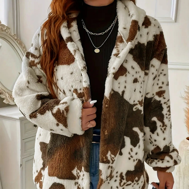 Casaco Feminino Cow Print