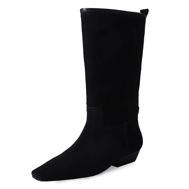 Bota Feminina Camurça