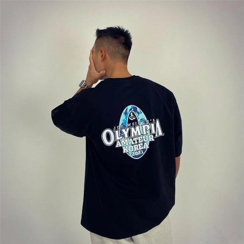 Camiseta Oversized Masculina Oficial Olympia