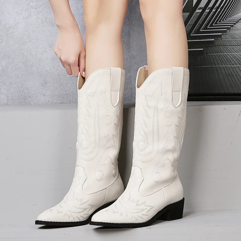 Botas Texana Feminina Laurent