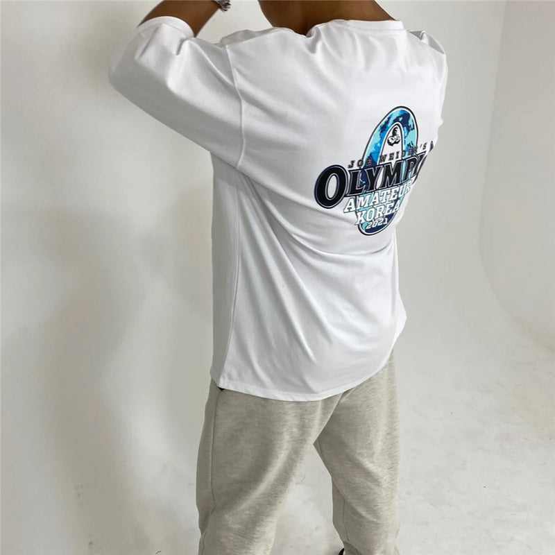 Camiseta Oversized Masculina Oficial Olympia