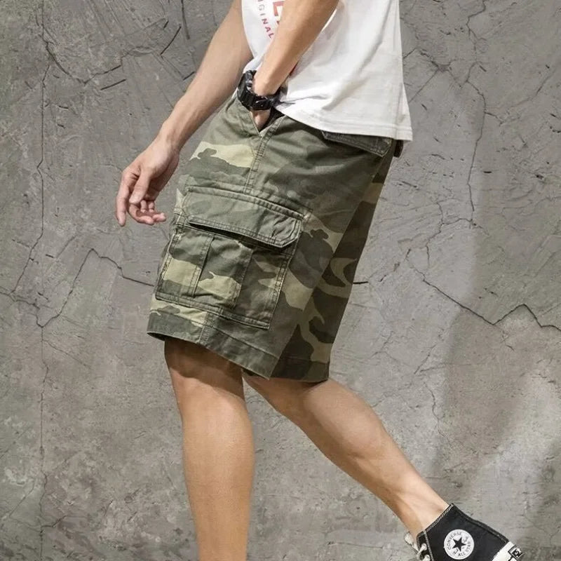 Bermudas Cargo Masculina Exército