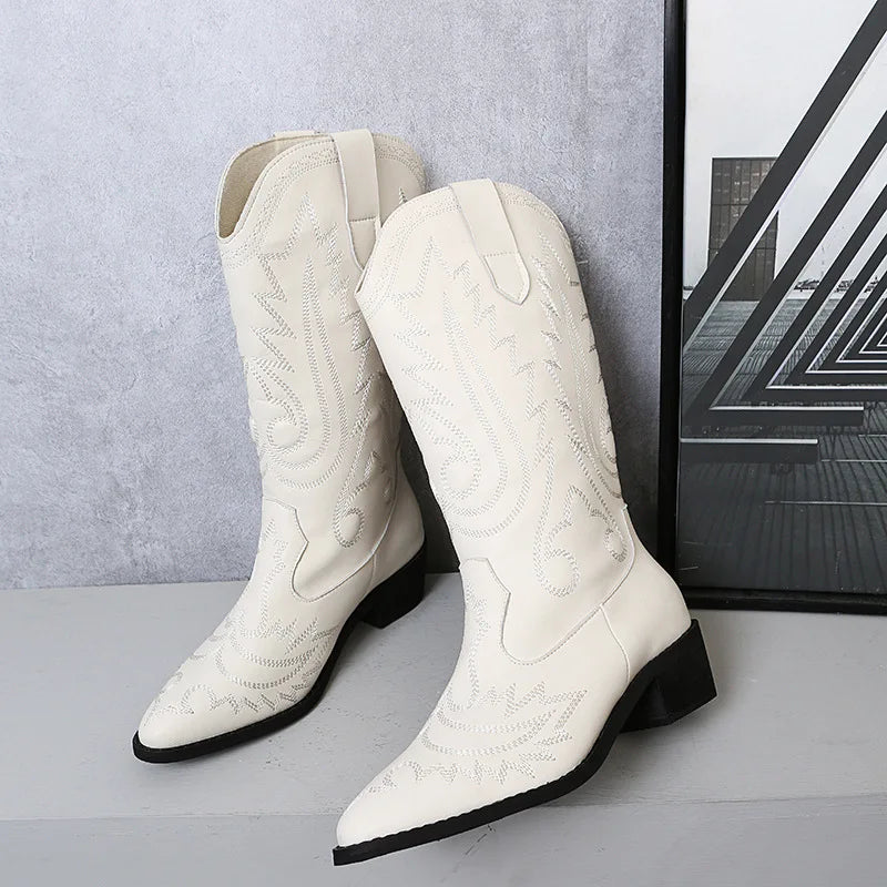 Botas Texana Feminina Laurent