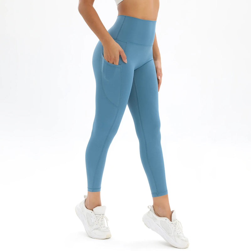 Roupas de Academia Feminina Calça Leggin Cintura Alta