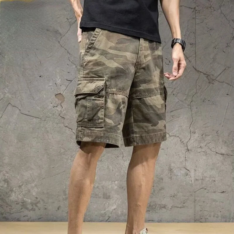 Bermudas Cargo Masculina Exército